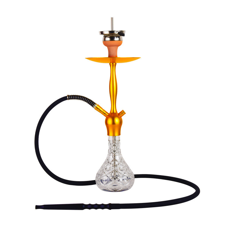 Hookah Aladin Alux Admiral Gold 50 cm Clear