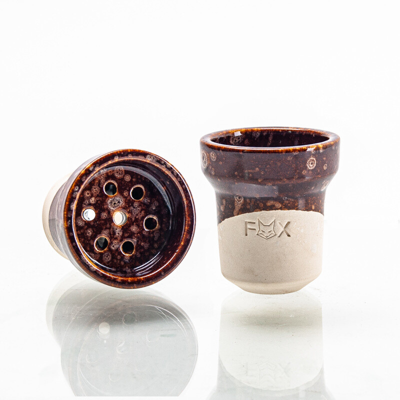 FOX Glaze Bowl Barrel Brown