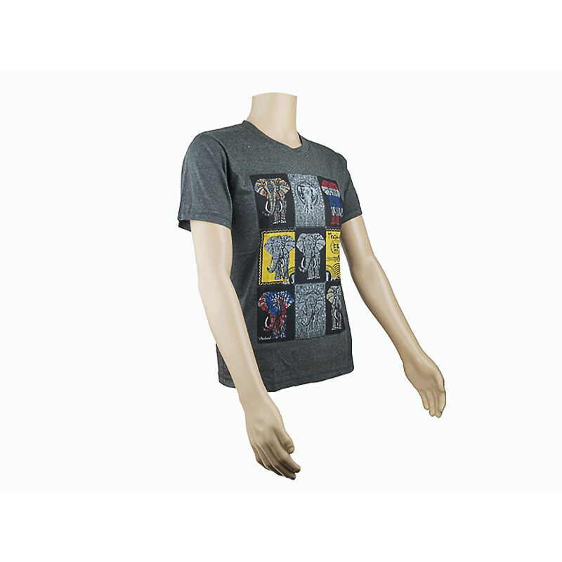 Men's T-shirt Elephant Land M Dark Grey