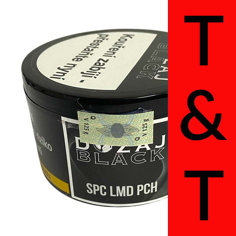 Hookah Tobacco Dozaj Black Spc Lmd Pch 125 g