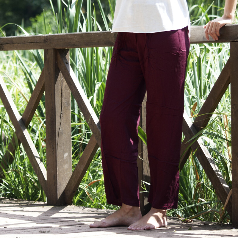 Trousers Yoga Bali Wine