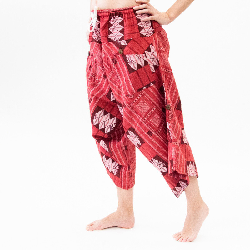 Women's Wide Trousers Rochana Red