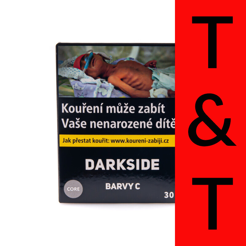 Hookah Tobacco Darkside Core Barvy C 30 g