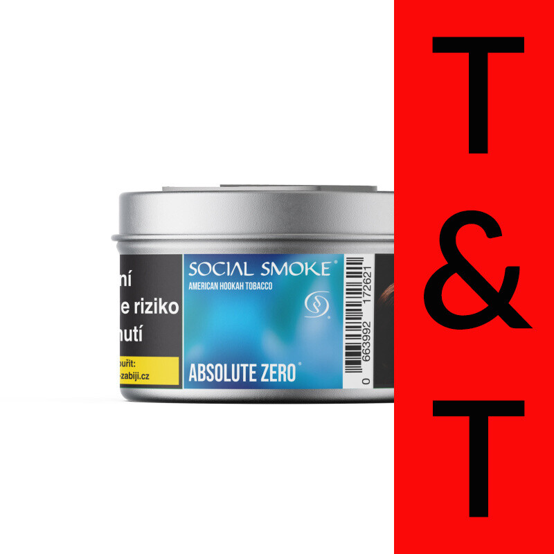 Hookah Tobacco Social Smoke Absolute Zero 200 g