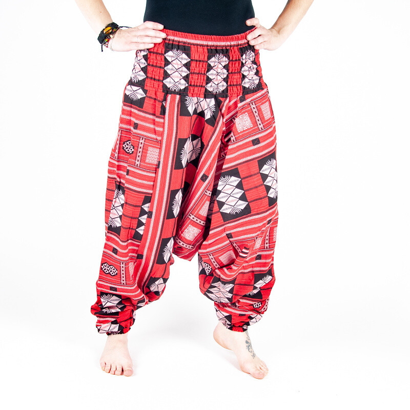 Women's Turkish Trousers Rochana Red