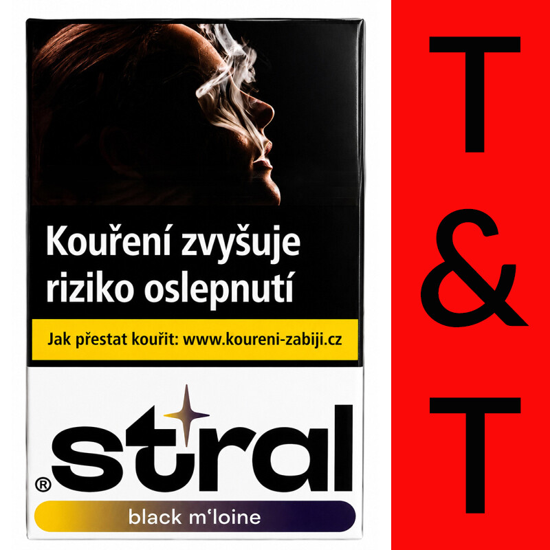 Hookah Tobacco Stral Black M'loine 50 g