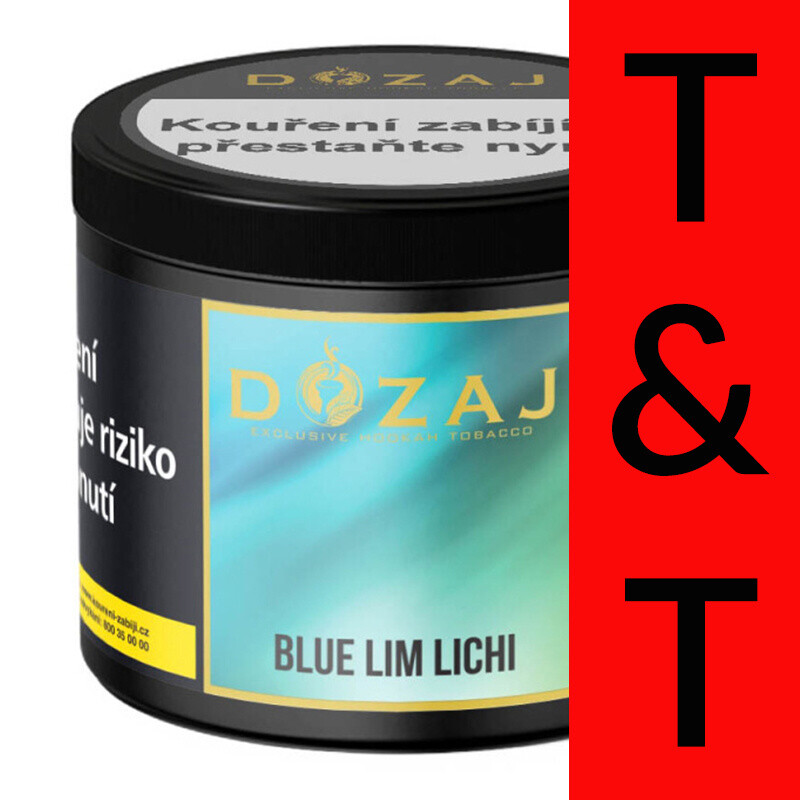 Hookah Tobacco Dozaj Gold Blue Lim Lichi 200 g