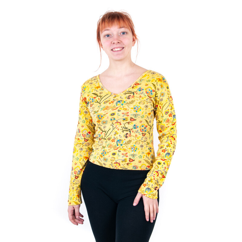 T-shirt Ladies' Jaipur with Long Sleeve