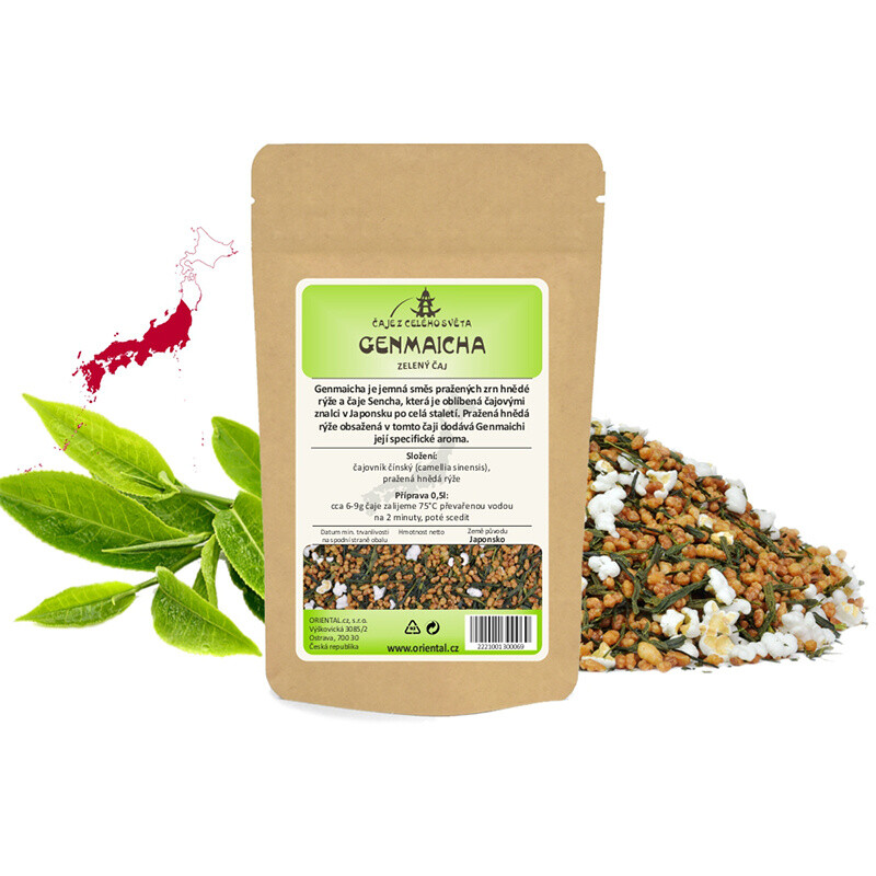 Japanese Green Tea Genmaicha 50 g