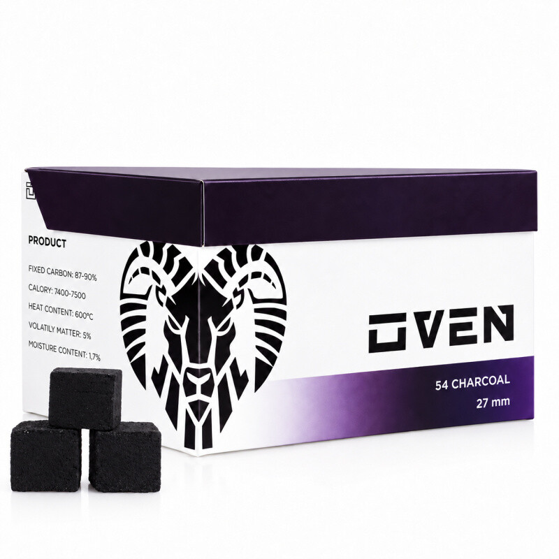 Oven Charcoal 27 mm 1 kg