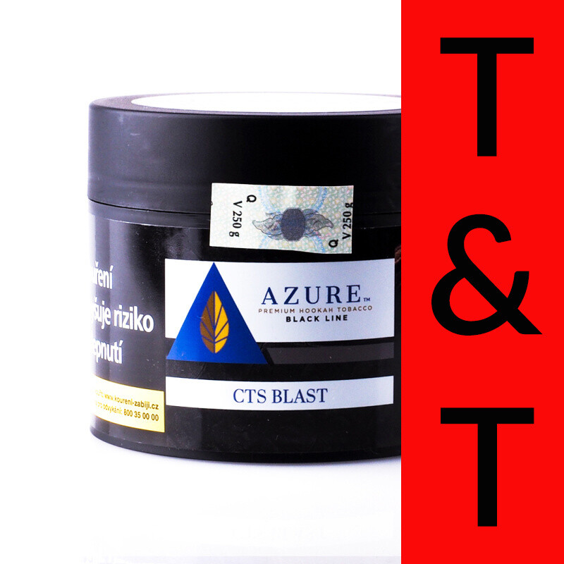 Hookah Tobacco Azure Black Cts Blast 250 g