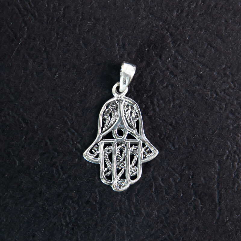 Silver Pendant Hamsa