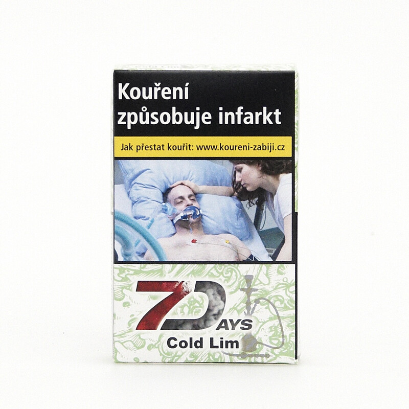 Hookah Tobacco 7 Days Cold Lim 50 g