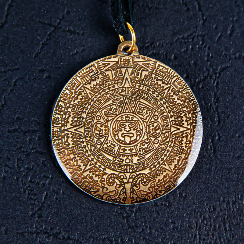 Amulet Symbol 49 Aztec Calendar