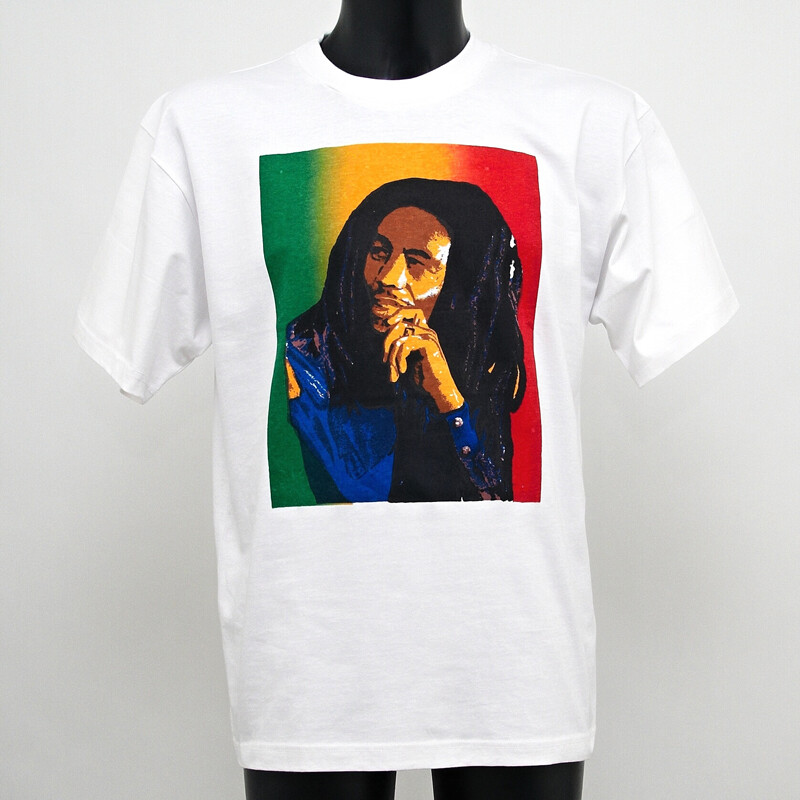 T-shirt Rasta Factory Happy Bob XL