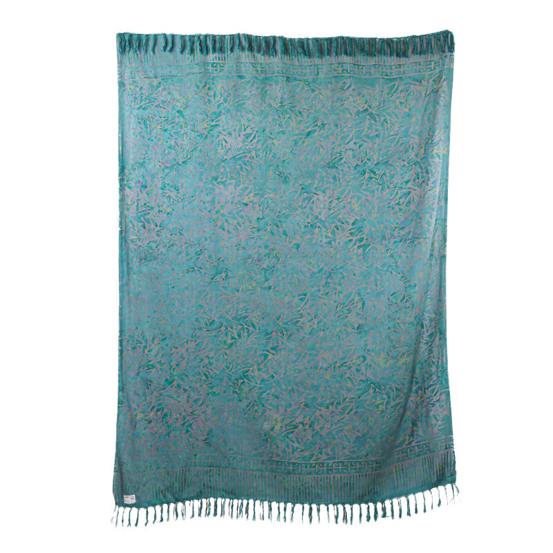 Pareo Sarong Bali Arti Blue Green 160 x 118 cm