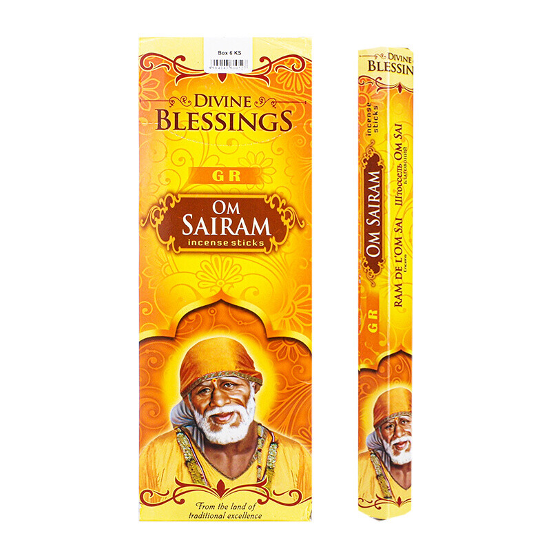 Indian Incense Sticks GR HX Blessings Om Sairam