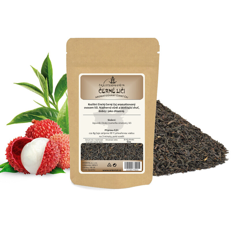 Flavoured Tea Black Lychee 50 g