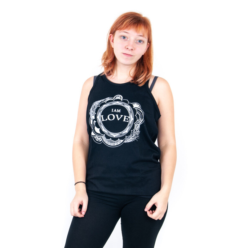 Tank Top Women´s LOVE L Black