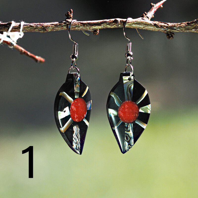 Earrings Resin Fira 07 Mix
