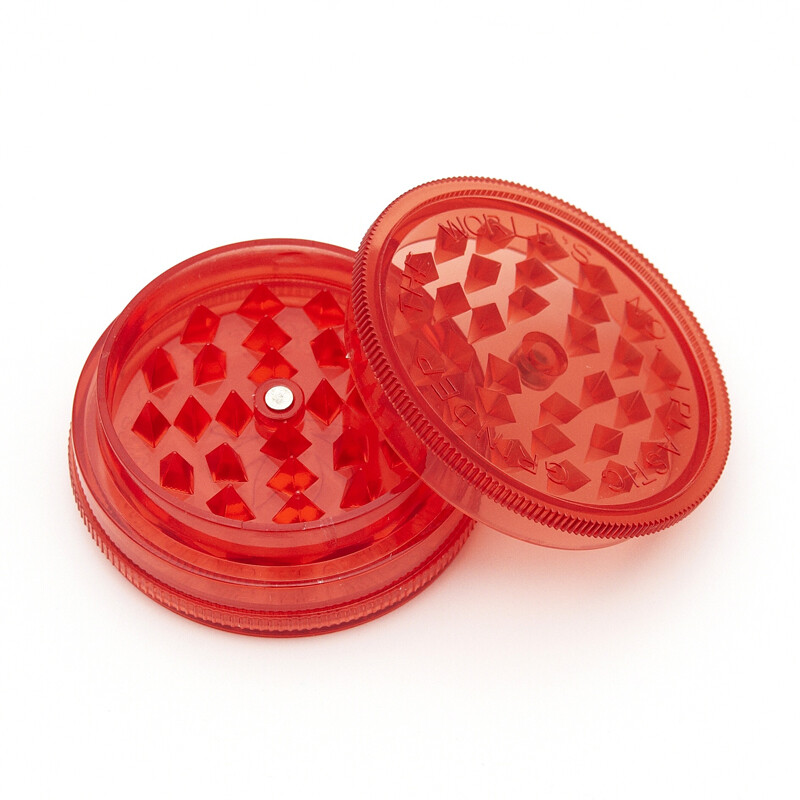 Grinder plastic Buddies 6 cm Red