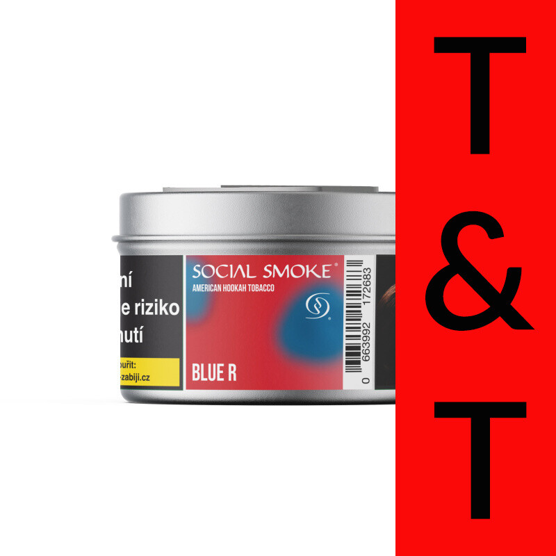 Hookah Tobacco Social Smoke Blue R 200 g