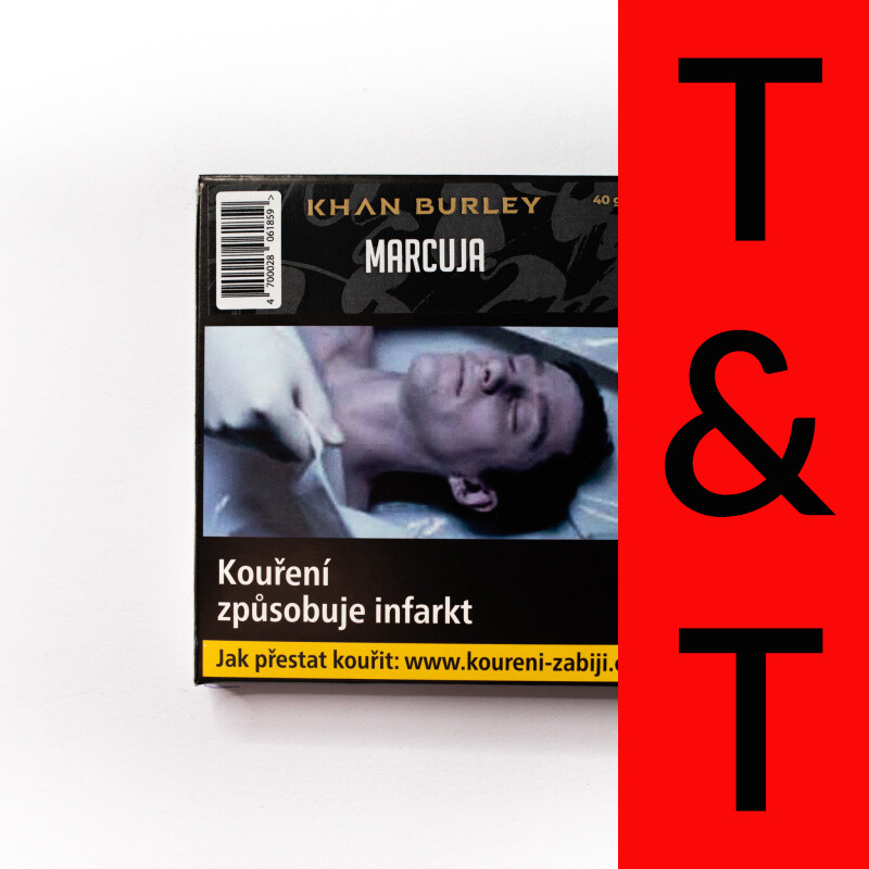 Hookah Tobacco Khan Burley Marcuja 40 g