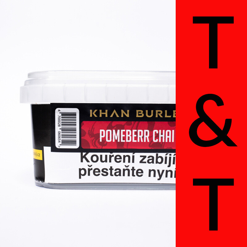 Hookah Tobacco Khan Burley Pomeberr Chai 250 g