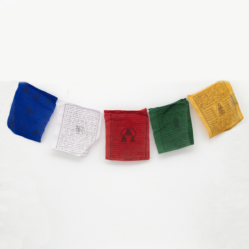 Tibetan Prayer Flags Lungta v4.2 20 x 24 cm 25 pcs
