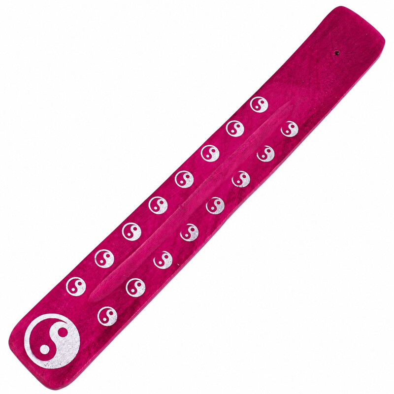 Incense Stick Holder - Ski Manju Jin Jang Pink