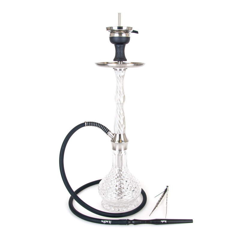 Hookah Aladin Epox 555 Frozen White