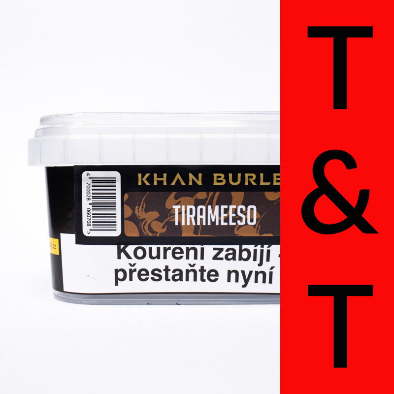 Hookah Tobacco Khan Burley Tirameeso 250 g