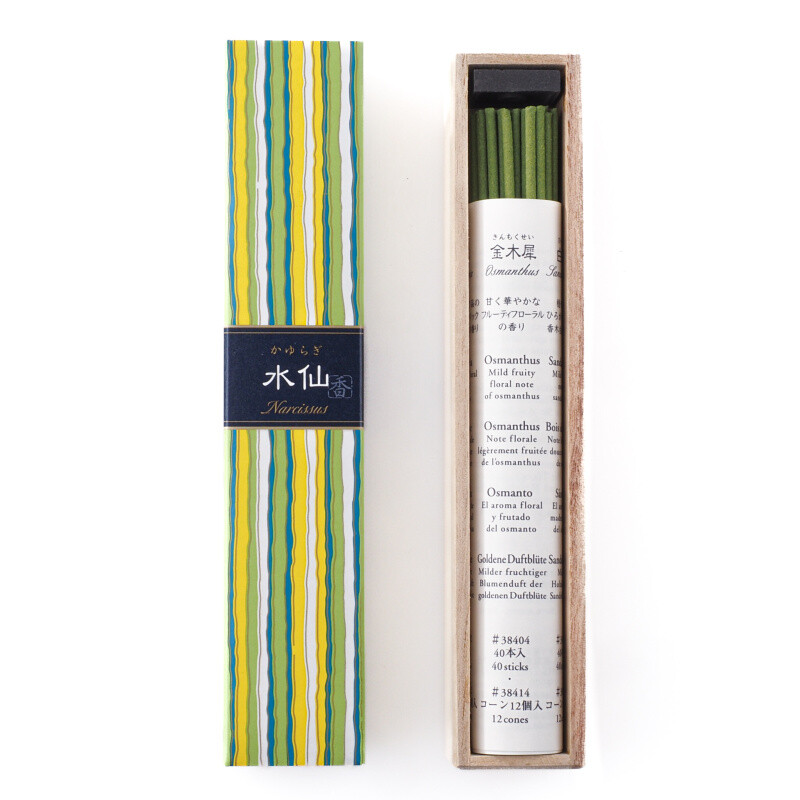 Japanese Incense Sticks Nippon Kayuragi Narcissus