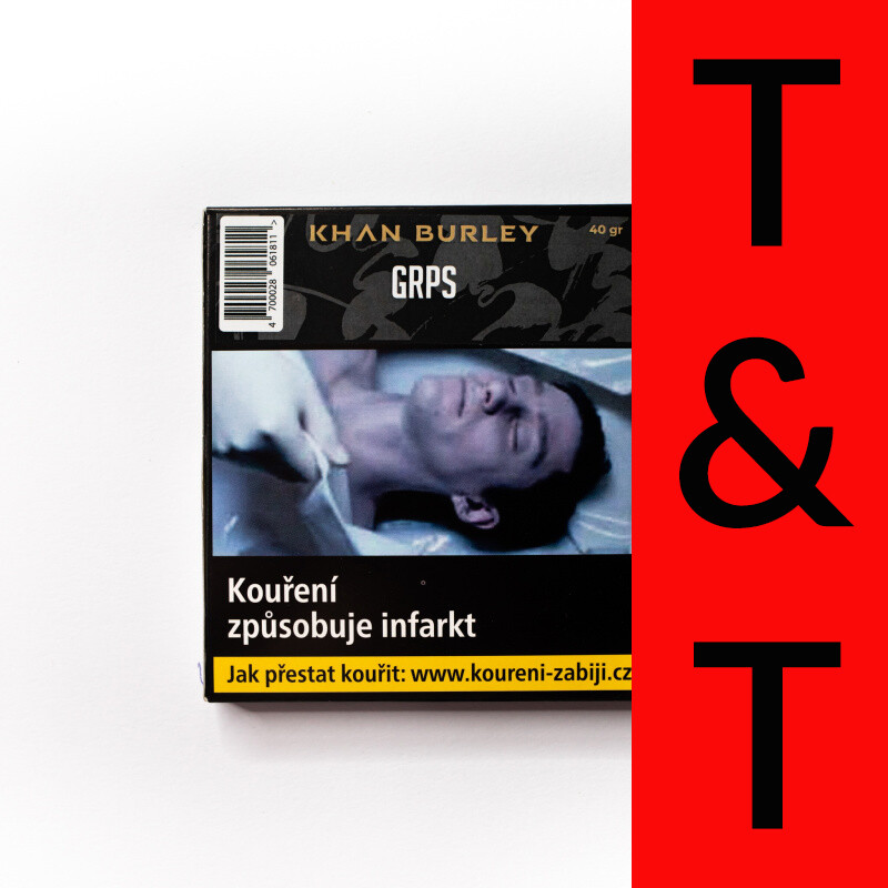 Hookah Tobacco Khan Burley Grps 40 g