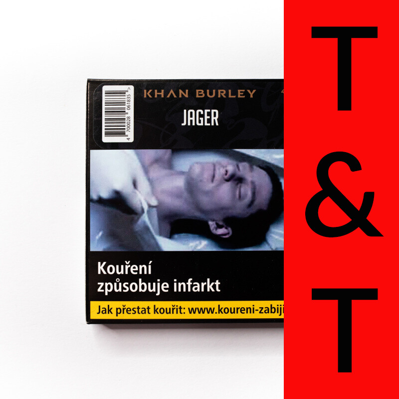 Hookah Tobacco Khan Burley Jager 40 g