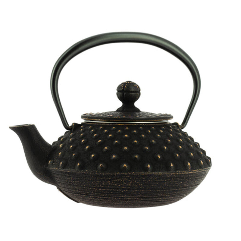 Teapot Iwachu Kanbin 350 ml Gold / Black