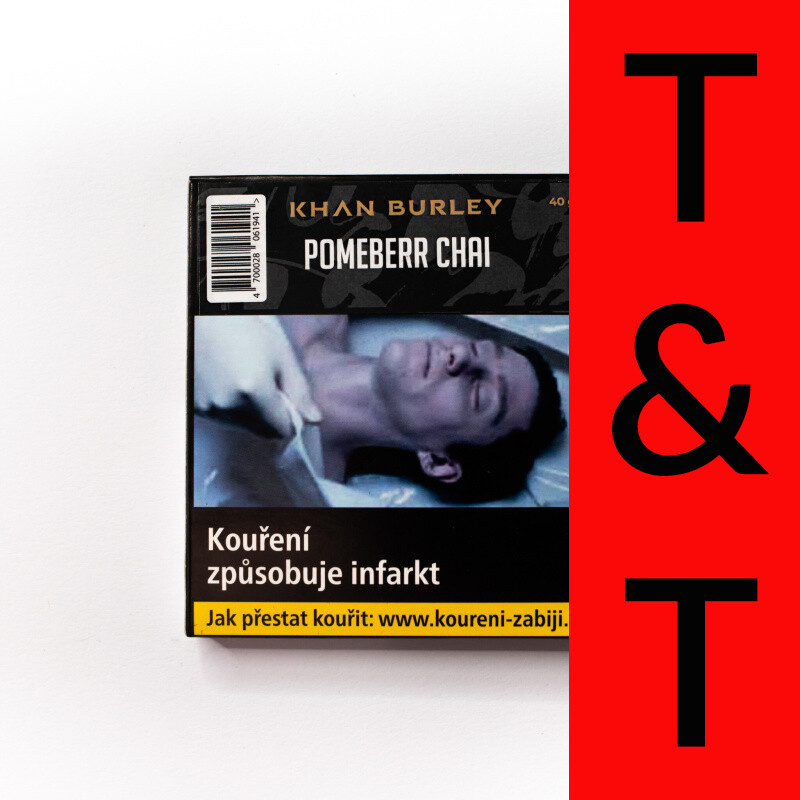 Hookah Tobacco Khan Burley Pomeberr Chai 40 g