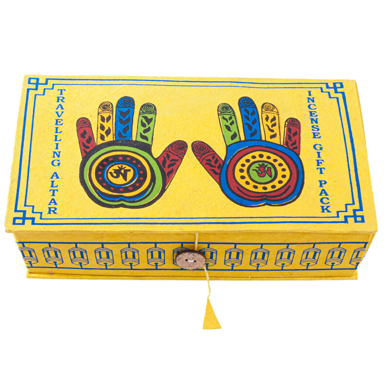 Tibetan Incense Sticks Gift Pack Buddha Hand