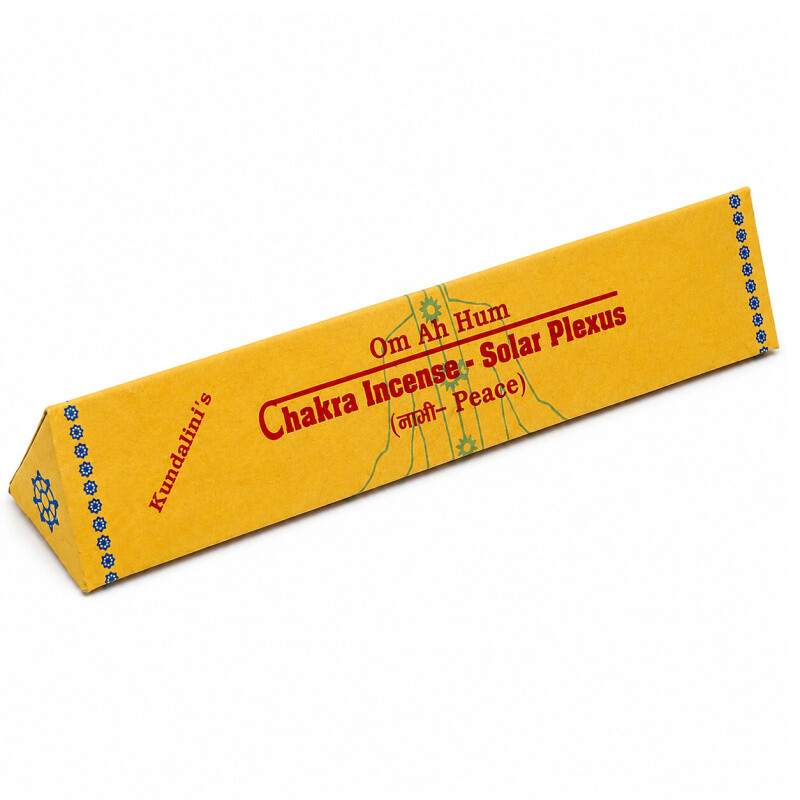 Tibetan Incense Sticks Chakra Incense - Solar Plexus
