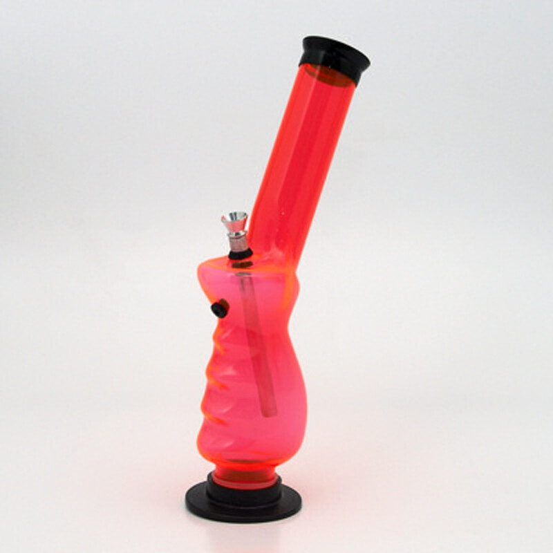 Bong Acrylic Gripper UV 30 cm Orange