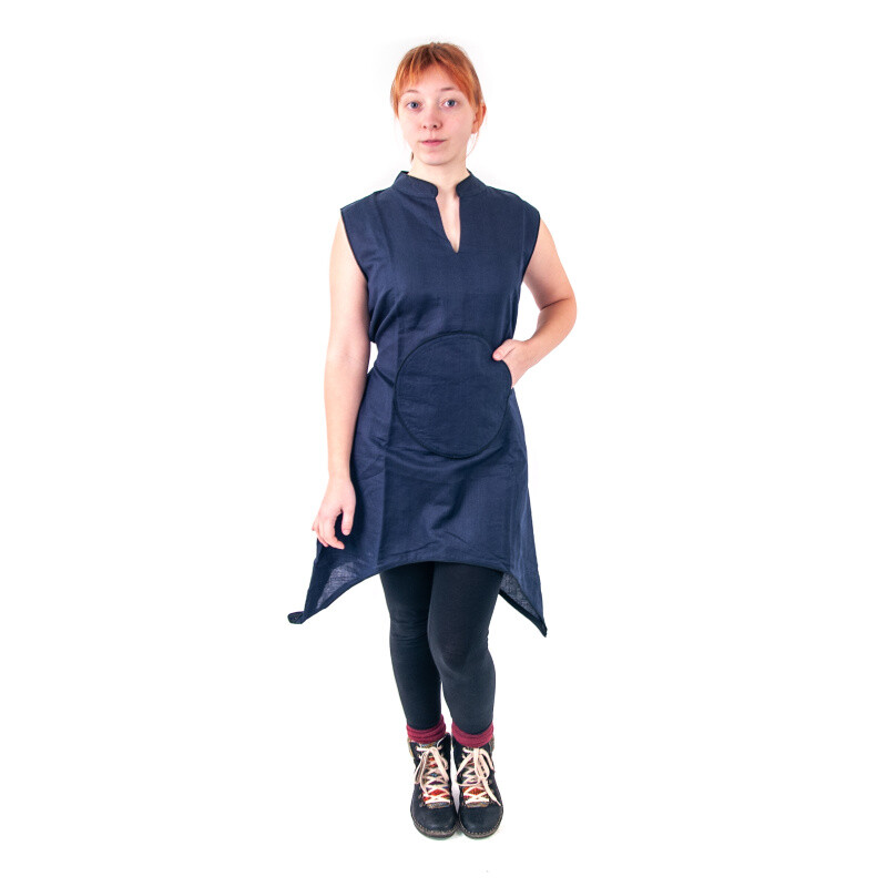 Dress Mini with Round Pocket