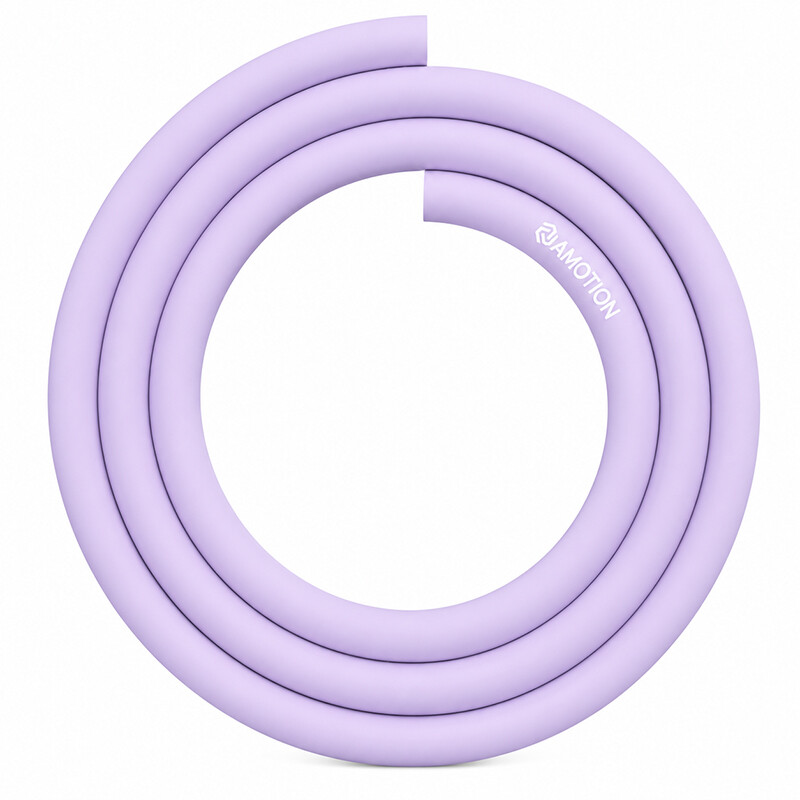 Silicone Hookah Hose Amotion 17/12 150 cm Mauve