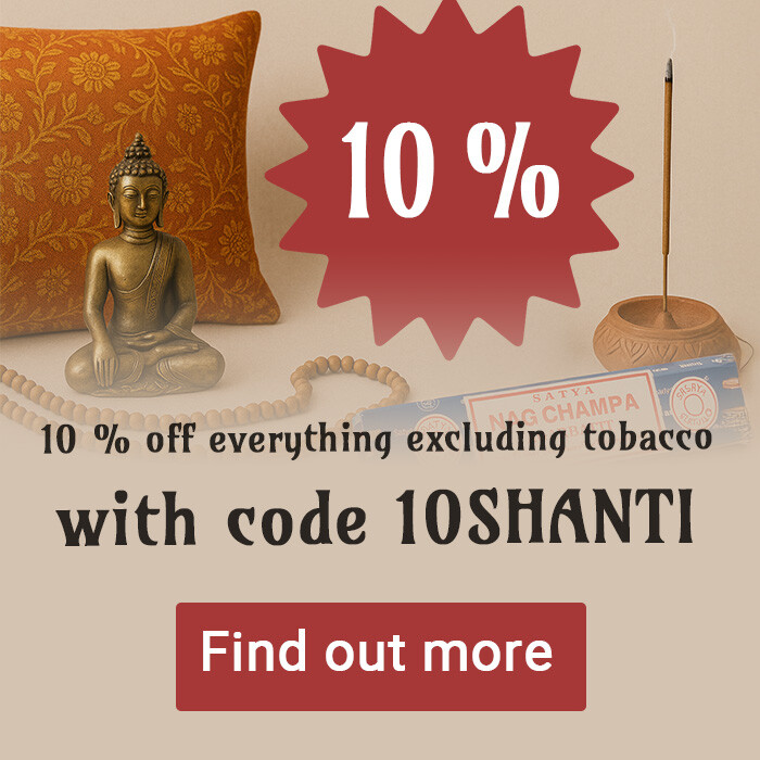 10 % off with code 10SHANTI