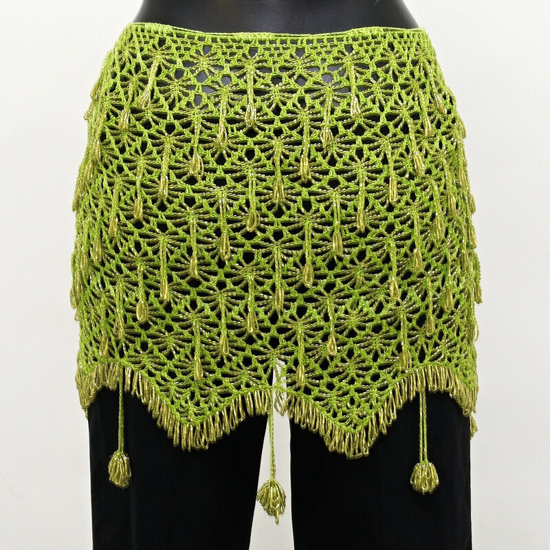Belly Dance Shawl Ahura Green