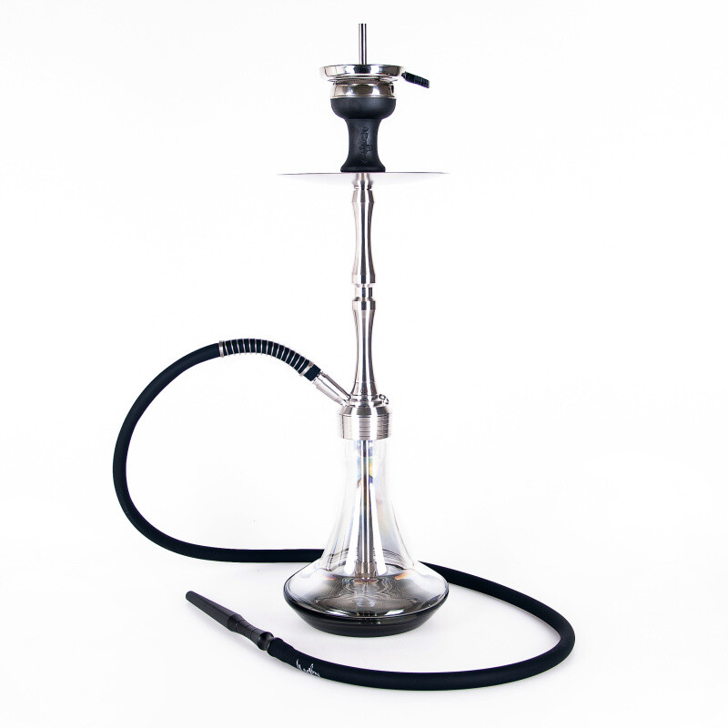 Hookah MVP Rocket Shiny Bottom Black 53 cm