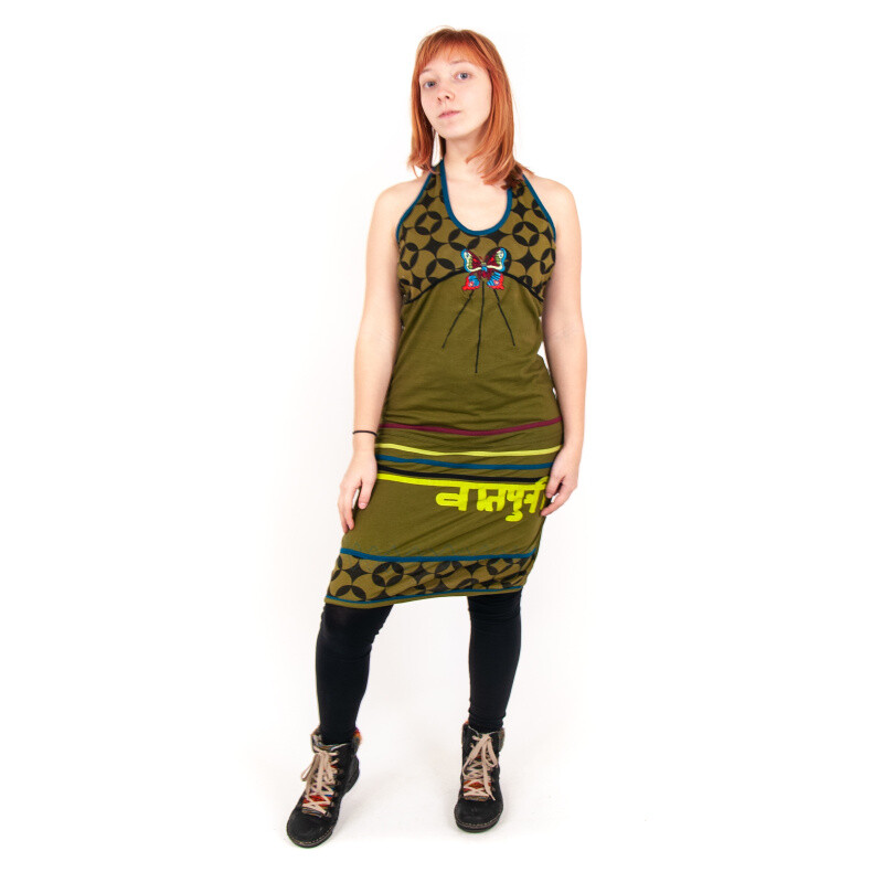 Short Dress Asja M Khaki