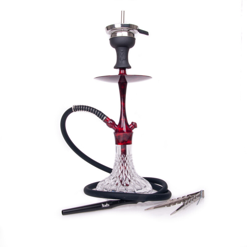 Hookah Aladin Alux 380 Red Black