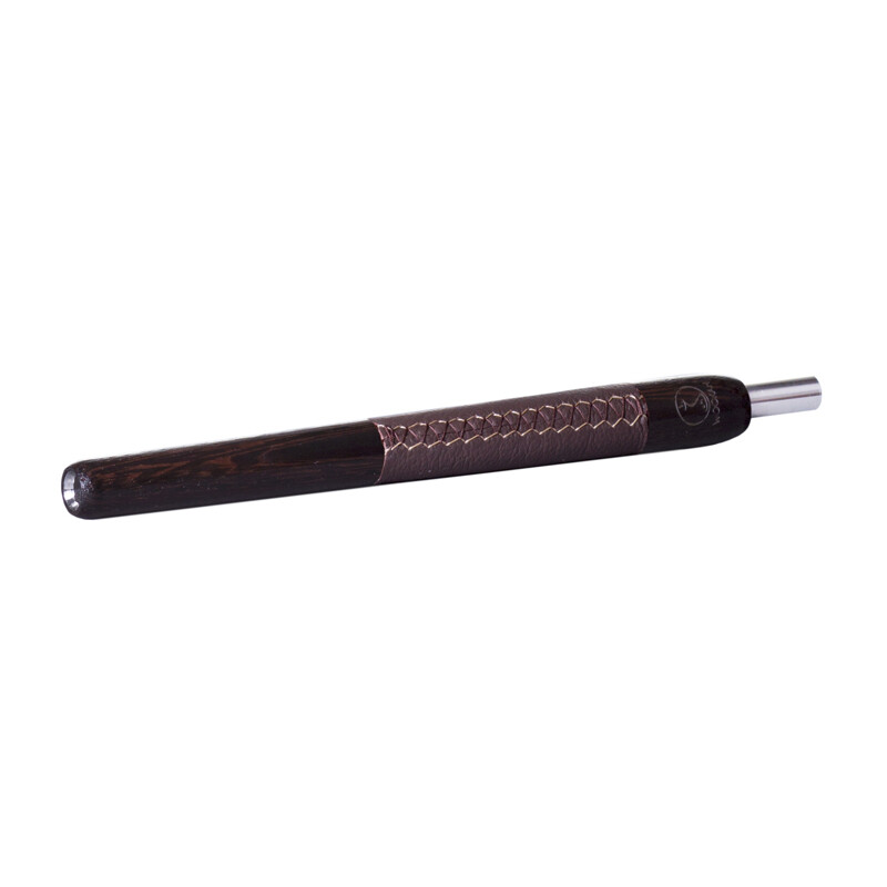 Mouthpiece Wookah WENGE Wood/Leather Brown