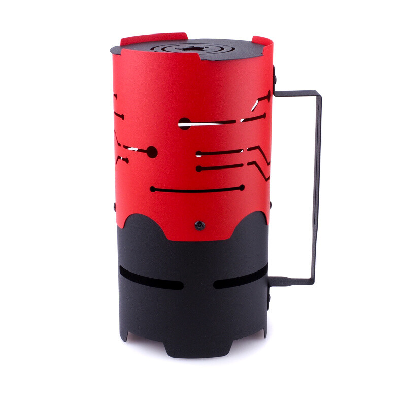 Hookah Wind Cover Tortuga Stark Special 20 cm Red