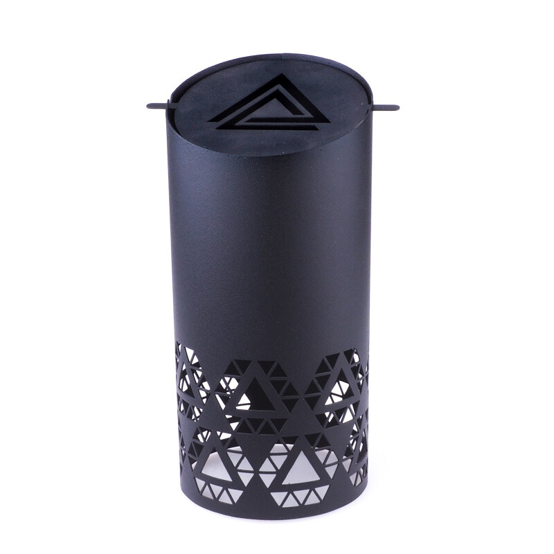 Hookah Wind Cover Tortuga Bionic 25 cm Black